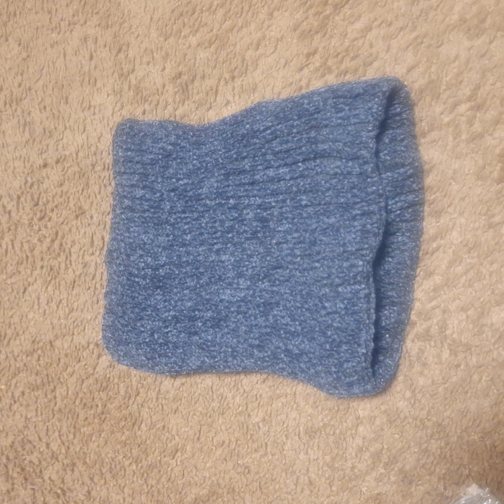 Blueish grey neck warmer new never worn